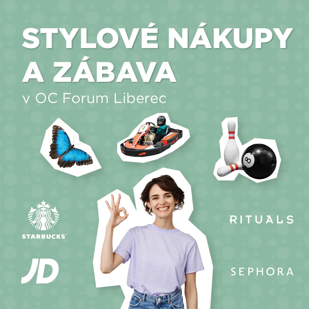 Sociální sítě pro OC Forum Liberec